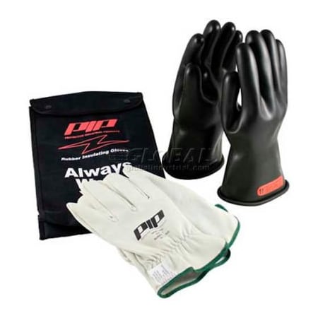 Pip PIP ESP Kit, 1 Pair Black ESP Glove, 1 Pair Goat, Class 0, Size 8 150-SK-0/8-KIT